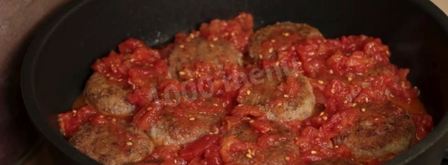 постные гречневые тефтели в томатном соусе. Шаг 8