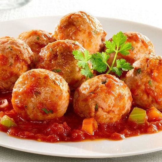 Рецепт постных тефтелей с грибами и рисом