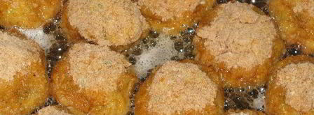 рисовые овощные тефтельки с белыми грибами. Шаг 3