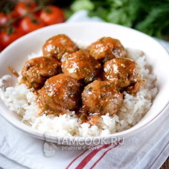Рецепт тефтелей без риса с подливкой