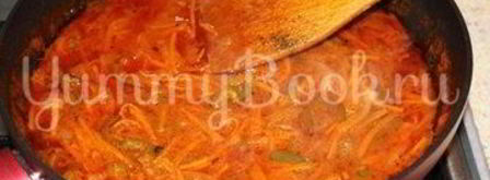 тефтели из морепродуктов с овощами. Шаг 7