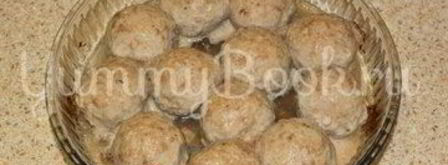 тефтели из мяса индейки в сливочном соусе. Шаг 10