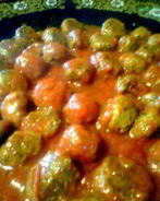 Тефтели из сардин в соусе