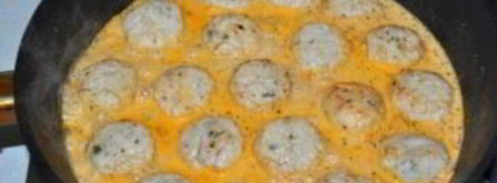 тефтели куриные в сметанном соусе. Шаг 6