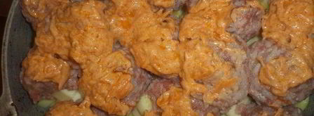 тефтели на овощной подушке. Шаг 5