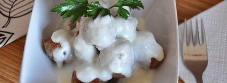 тефтели под сливочным соусом. Шаг 2