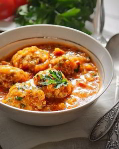 Тефтели с брюссельской капустой