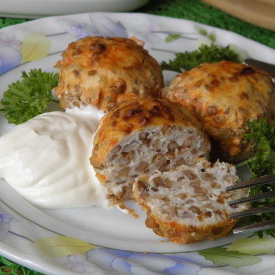 Рецепт тефтелей с гречкой в духовке