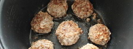 тефтели с гречкой в мультиварке. Шаг 6