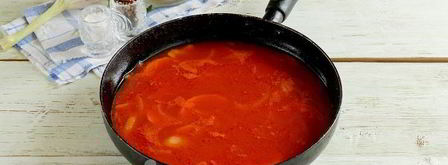 тефтели с подливкой на сковороде. Шаг 7