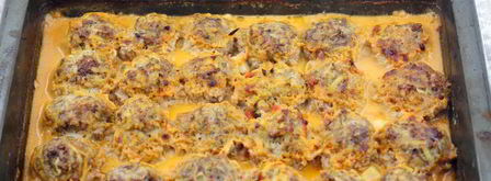 тефтели с рисом в духовке. Шаг 9