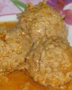 Тефтели с рисом в мультиварке