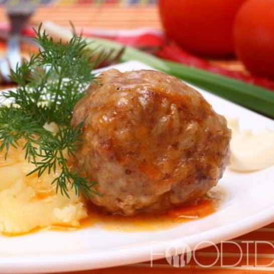 Рецепт тефтелей с рисом