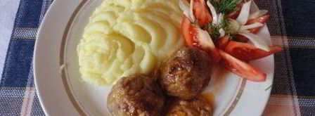 тефтели с томатно-сметанным соусом. Шаг 4