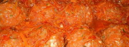 тефтели с тыквой в томатном соусе. Шаг 13