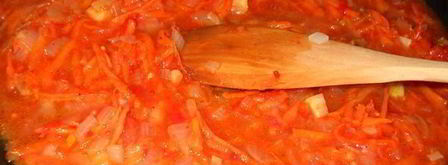 тефтели с тыквой в томатном соусе. Шаг 5