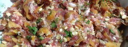 тефтели с тыквой в тыквенном соусе. Шаг 3