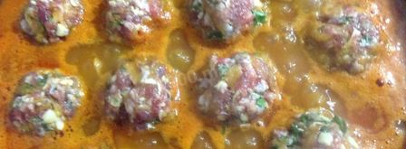 тефтели с тыквой в тыквенном соусе. Шаг 7