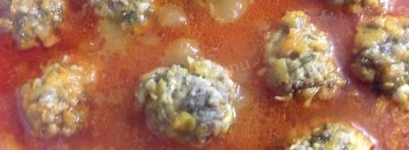 тефтели с тыквой в тыквенном соусе. Шаг 8