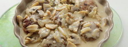 тефтели в грибном соусе под сыром. Шаг 6