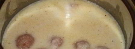 тефтели в молочном соусе. Шаг 11