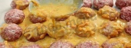 тефтели в сливочном соусе в духовке. Шаг 8