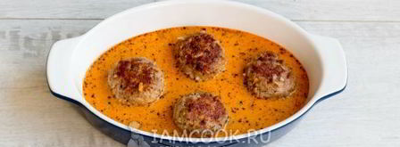 тефтели в сметанно-томатном соусе. Шаг 21