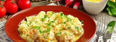 тефтели в сметанном соусе в мультиварке. Шаг 17