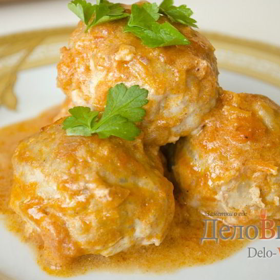 Рецепт тефтелей в томатном соусе
