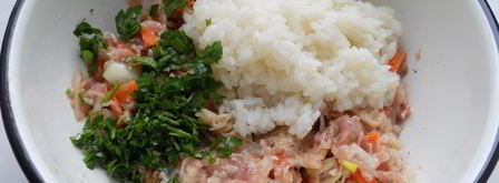 тефтели янтарные с морковью. Шаг 2