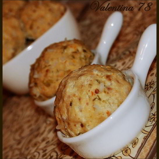 Рецепт тефтелек с овощами, на пару