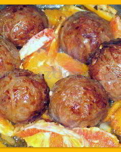 Тефтельки в свиной жировой сетке