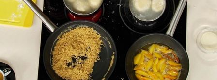 творожные клецки со сливами. Шаг 4