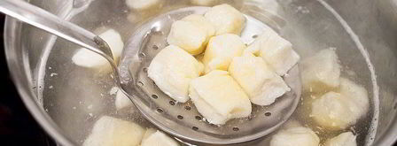 ленивые творожные вареники. Шаг 4