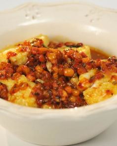 Ленивые вареники с облепиховым соусом