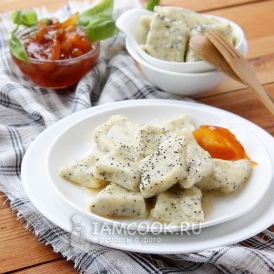 Рецепт ленивых вареников с творогом и маком