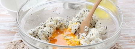 ленивые вареники с творогом и маком. Шаг 6