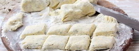 ленивые вареники с творогом и маком. Шаг 8