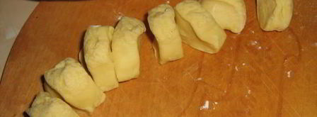 паровые вареники с зеленью и яйцом. Шаг 3