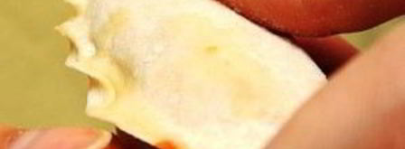 постные вареники с картошкой. Шаг 9