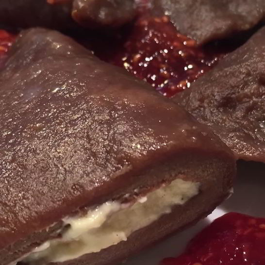 Рецепт шоколадных вареников