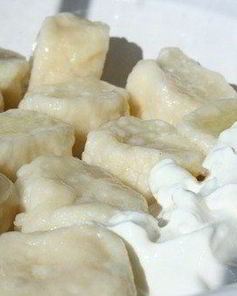 Творожно-манные ленивые вареники