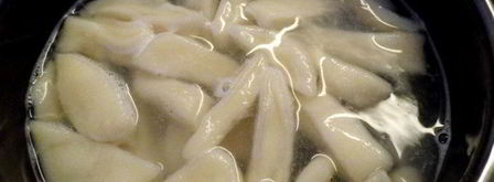 творожно-омлетные ленивые вареники. Шаг 2