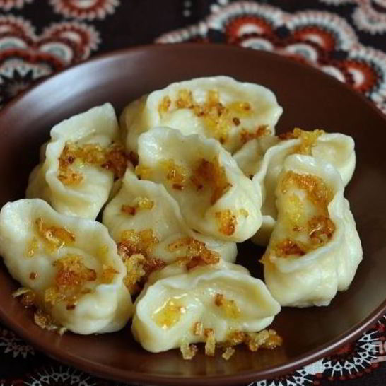 Рецепт украинских вареников с картошкой