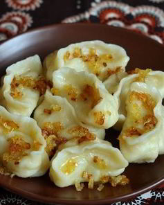 Украинские вареники с картошкой