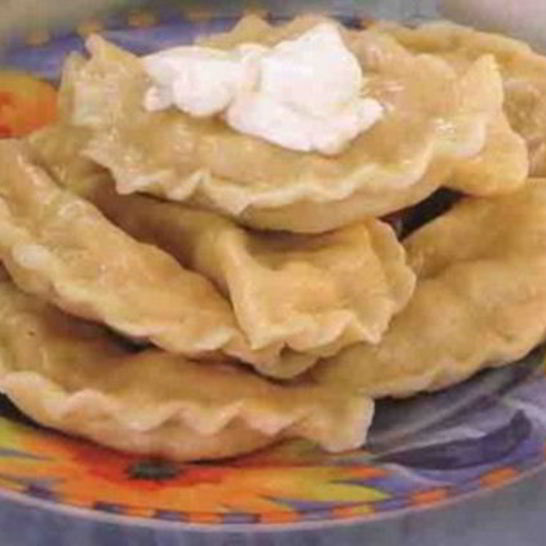 Рецепт вареников из гречневой муки с творогом по-украински