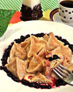 Вареники из полезного теста