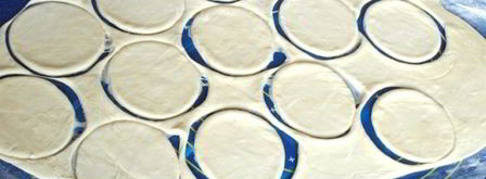 вареники из теста на кефире с картошкой и грибами. Шаг 6