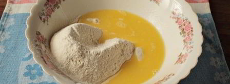 вареники из заварного теста с картошкой и грибами. Шаг 5