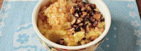 вареники из заварного теста с картошкой и грибами. Шаг 10